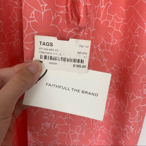 FAITHFULL THE BRAND Fran Maurie Floral Midi Dress - Picture 16 of 16